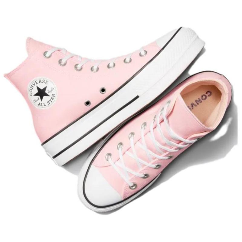 Converse All Star Lift Comfortable Casual High-Top Canvas Shoes Women's Pink