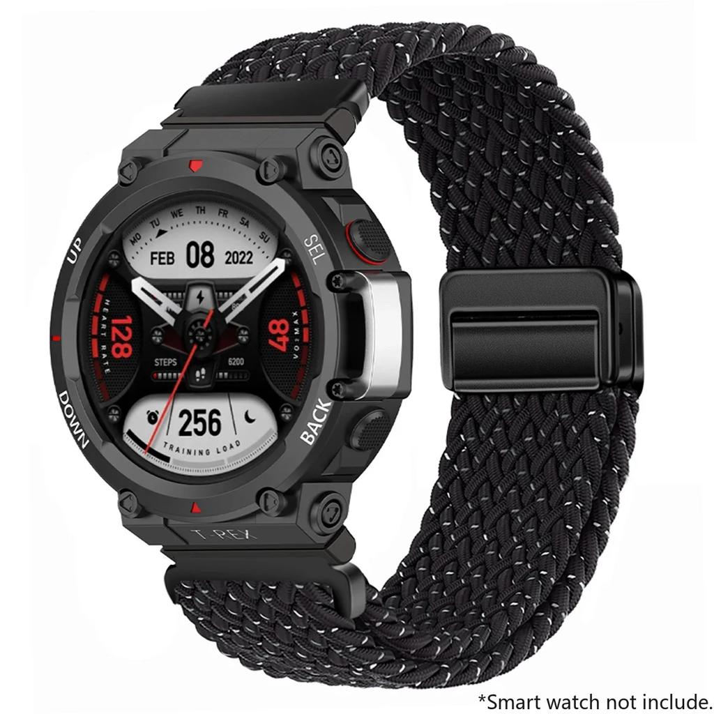 New Braided Loop Strap For Huami Amazfit T-Rex 2 3 Band Smart Watch Nylon Elastic Belts For Huami Amazfit T-Rex T RexPro Correa