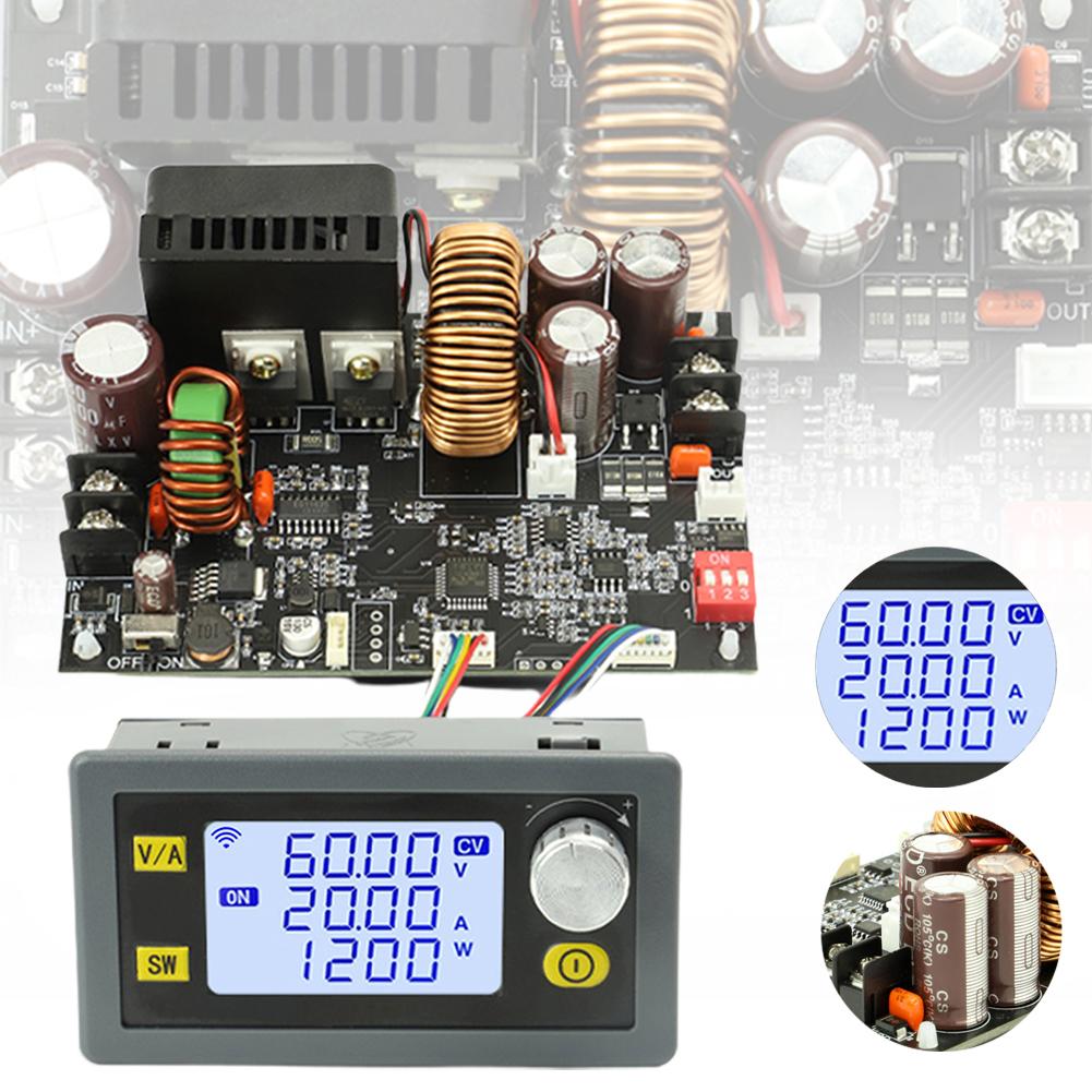 Constant Voltage Constant Current CNC DC Automatic Step Down Power Supply 6 0 70 00V 0 0 60 00V 0 0 20 00A 1200W with LCD Screen
