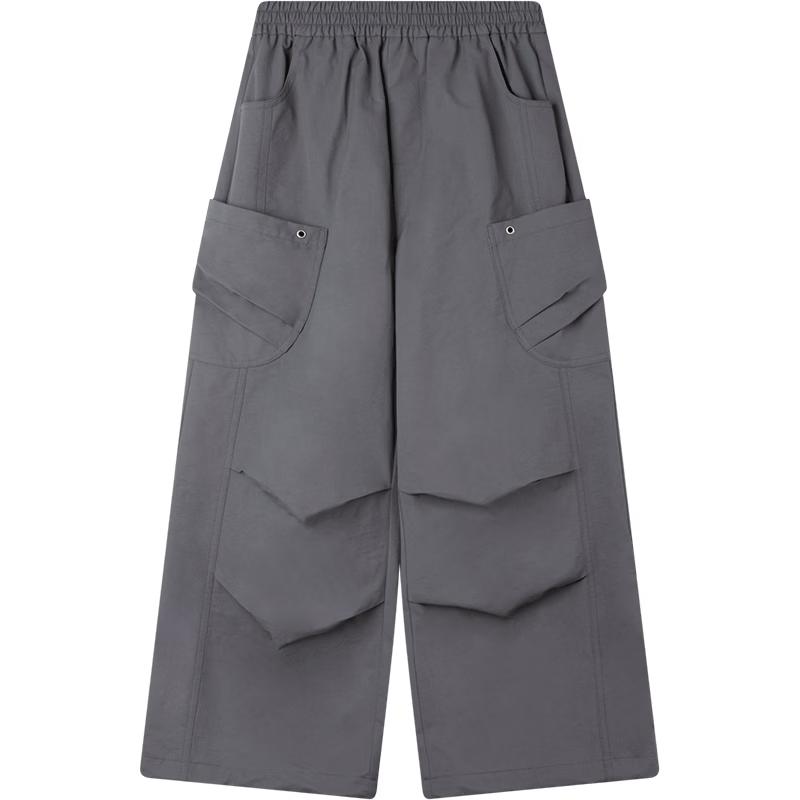 Mucmukn Girls Anti-Wrinkle Cargo Pants 140