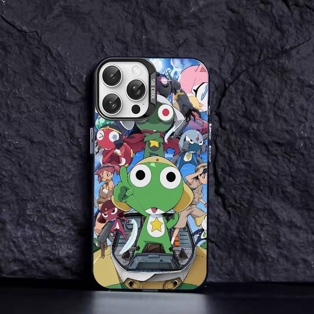 

Keroro Frog Cool Gunsou Sergeant Phone Cases For IPhone 17 16e 15 14 13 12 11 Plus Pro Max ProMax Colorful Covers iPhone 17pro max