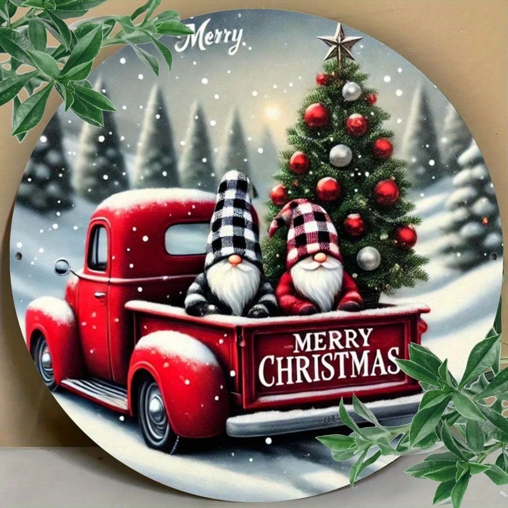 Handmade Tin Plate Wall Art Floral Metal Painting Decor 20x30cm