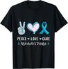 Peace Love Cure Hashimoto's Disease Awareness Men Women Kids T-Shirt
