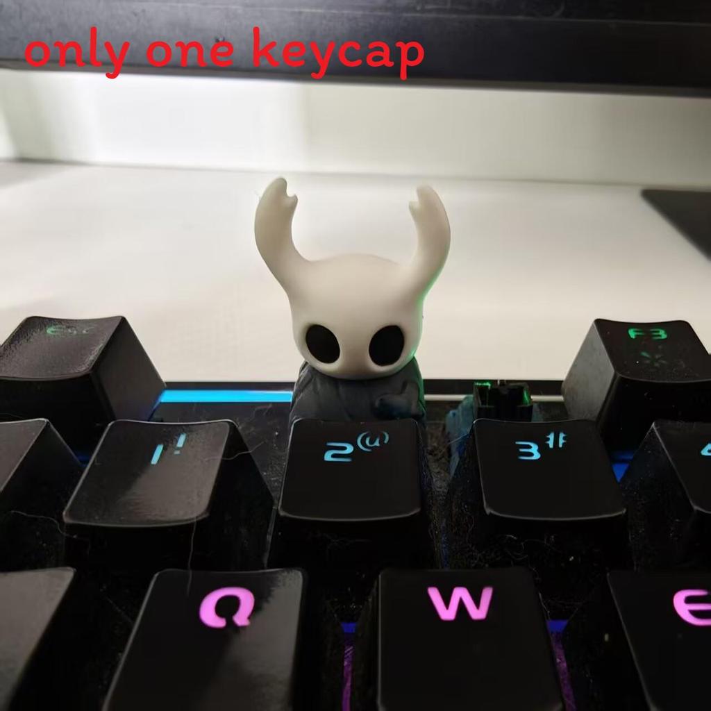

Набір кейкапів з ПВХ Hollow Knight з дизайном бджоли та лицаря для геймерів чорний