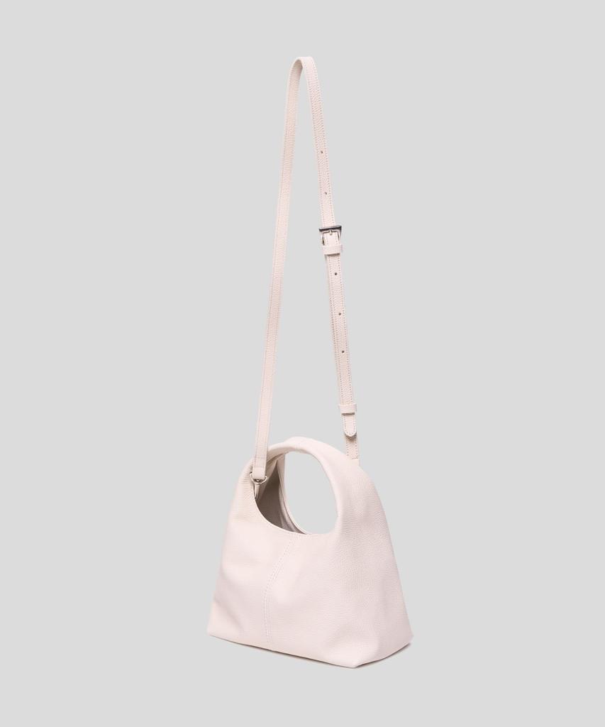 LISA Small Liza Bag Cream Fluffy Leather