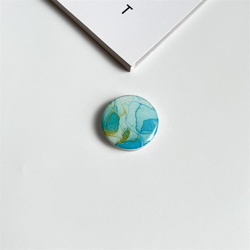 

Прозрачная подставка и держатель для чехла для мобильного телефона с мраморным узором