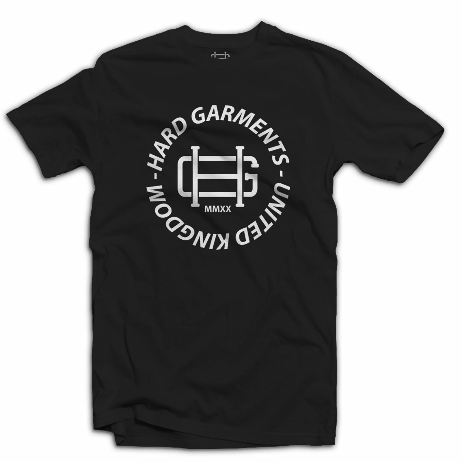 Hard Garments Logo T Shirt - MMA UFC BJJ Jiu Jitsu Martial Arts Gym S