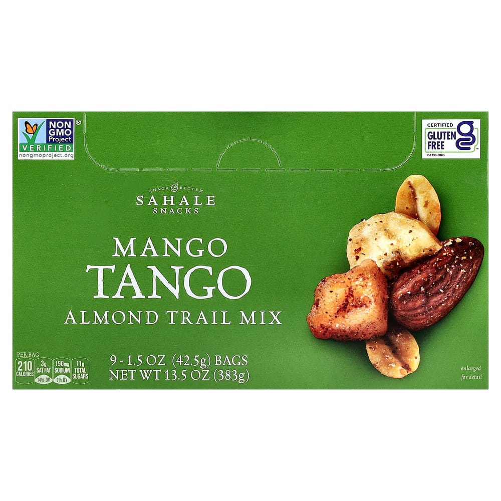 Sahale Snacks Mango Tango Almond Mix, 9-Count, 1.5 oz (42.5 g) Each 382.5g - 1 ea