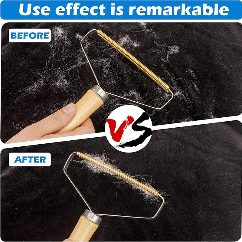 Portable Manual Hair Removal Agent Carpet Wool Coat Clothes Shaver Brush Tool Coat Double Sided Hair Removal Ball Knitting Tool