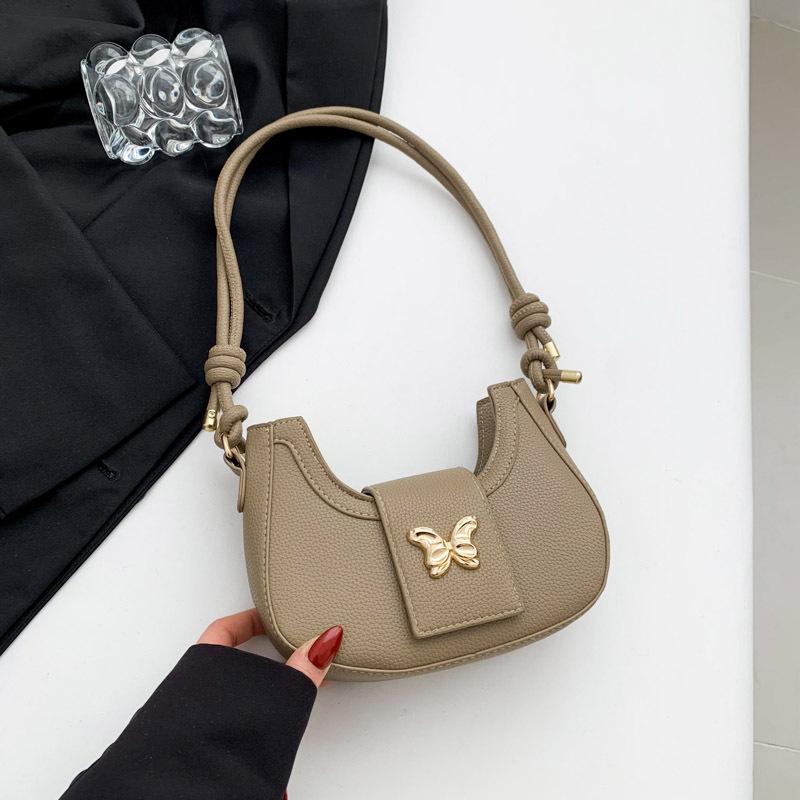 Fashionable Bags for Women's New Winter Crossbody Bags Niche Casual Crescent Bags Fashionable Shoulder Bags