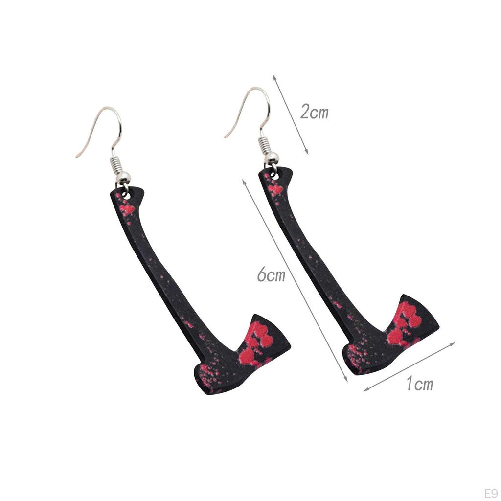 Dangle Earrings for Women, Halloween Costume Earrings, Charm Jewelry, Wear