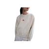 Nike ACG Therma-Fit Waterproof Fleece Crewneck Long Sleeve Sweatshirt Women Tops Phantom-Grey-White Bright-Orange Summit-White HJ0233-030