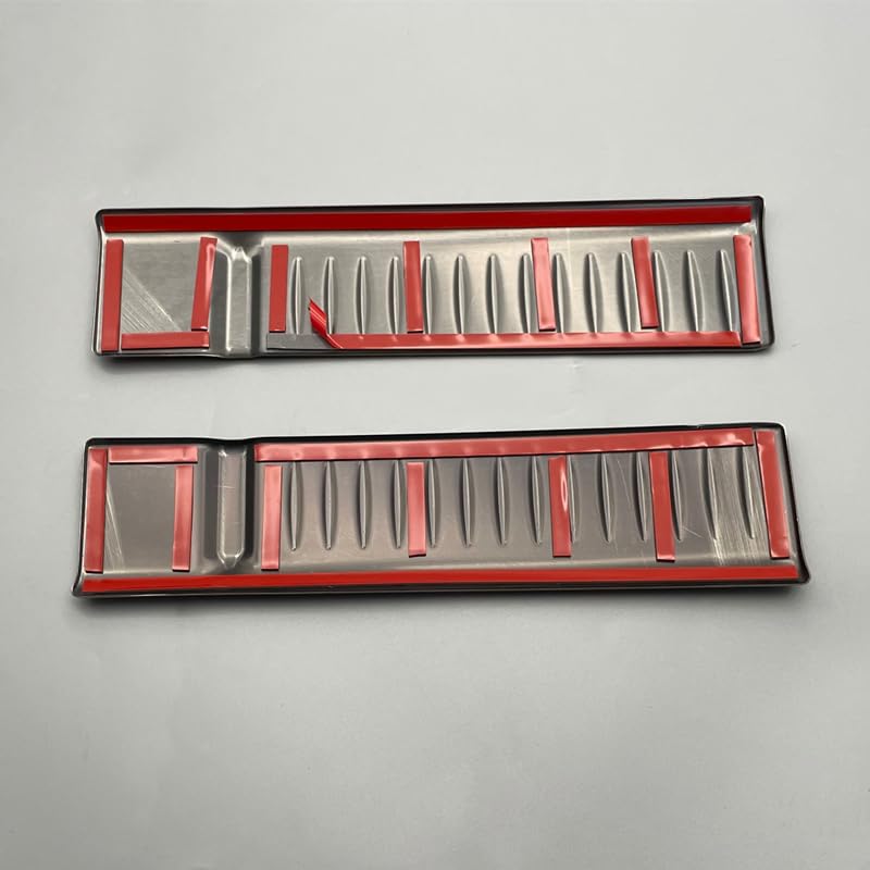 MEKOMEKO Rear Bumper Step Guard for Suzuki Swift Stainless Interior Rear Bumper Luggage Step Stain and Scratch Specific to Compatible with Swift 5th