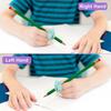 10-Pack Pen Grip Corrector, Writing Posture Aid Tool with Soft Gel Pencil Holder for Handwriting Improvement