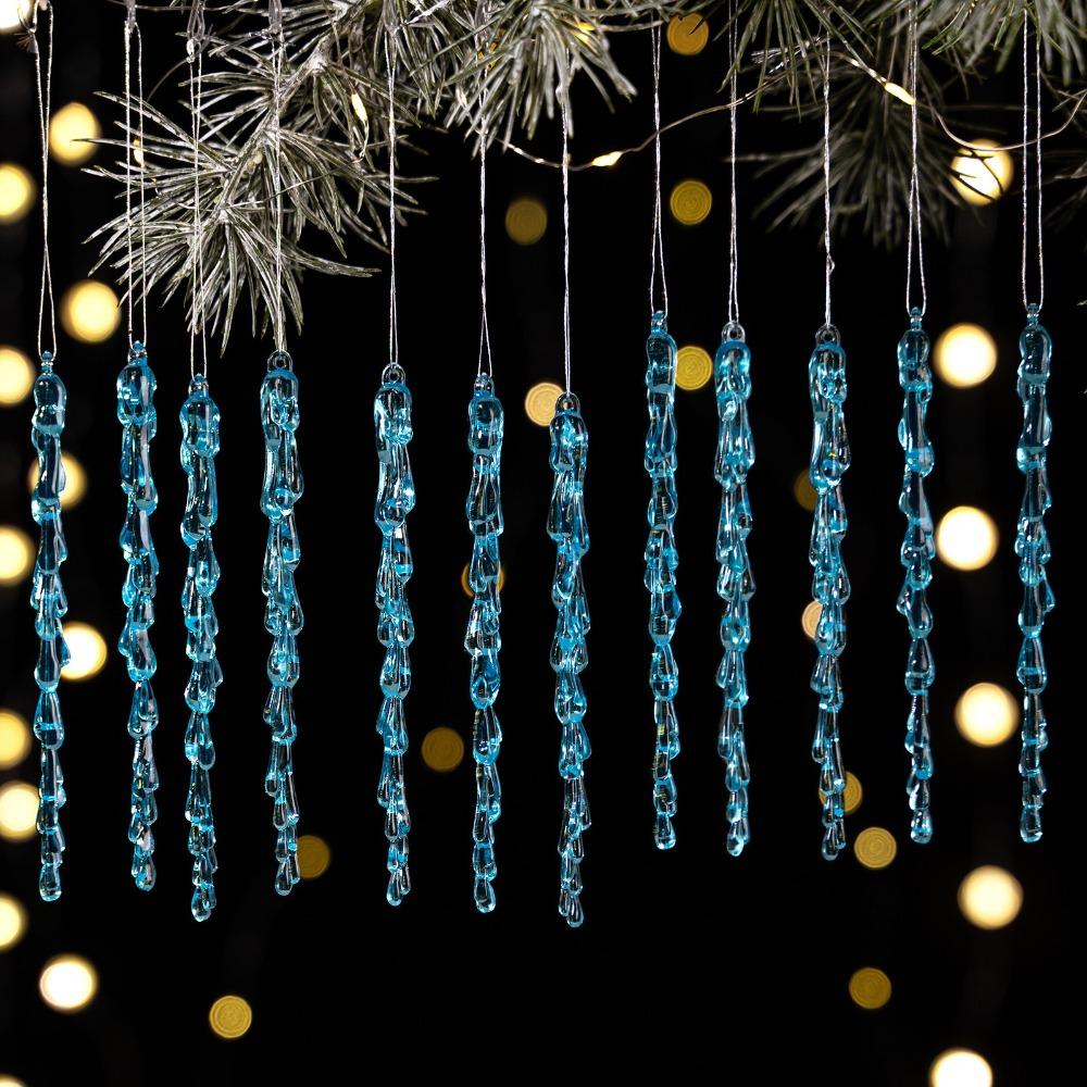 Twisted Water Drop Design Christmas Tree Pendants Wedding & Outdoor Decor