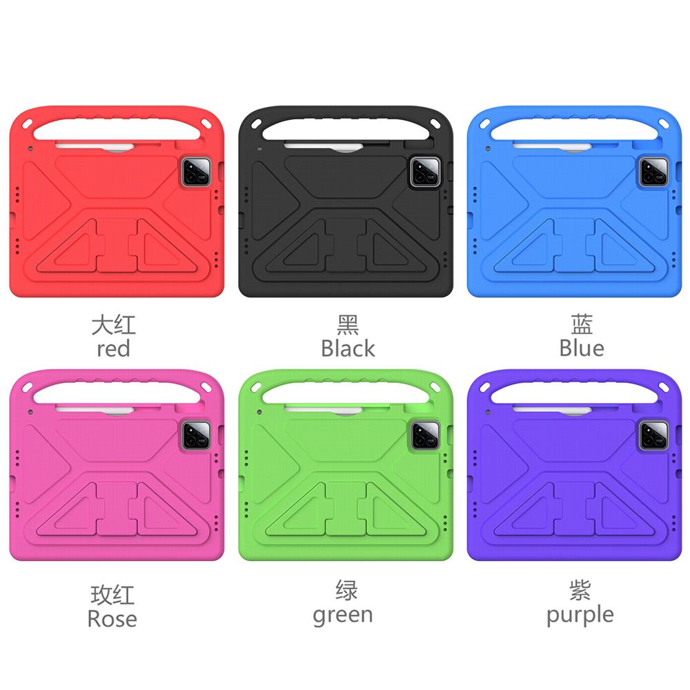 For Xiaomi Pad 5 6 7 Pad5 Pad6 Pad7 Case EVA Portable Shockproof Kids Safe Handle Stand Tablet Cover
