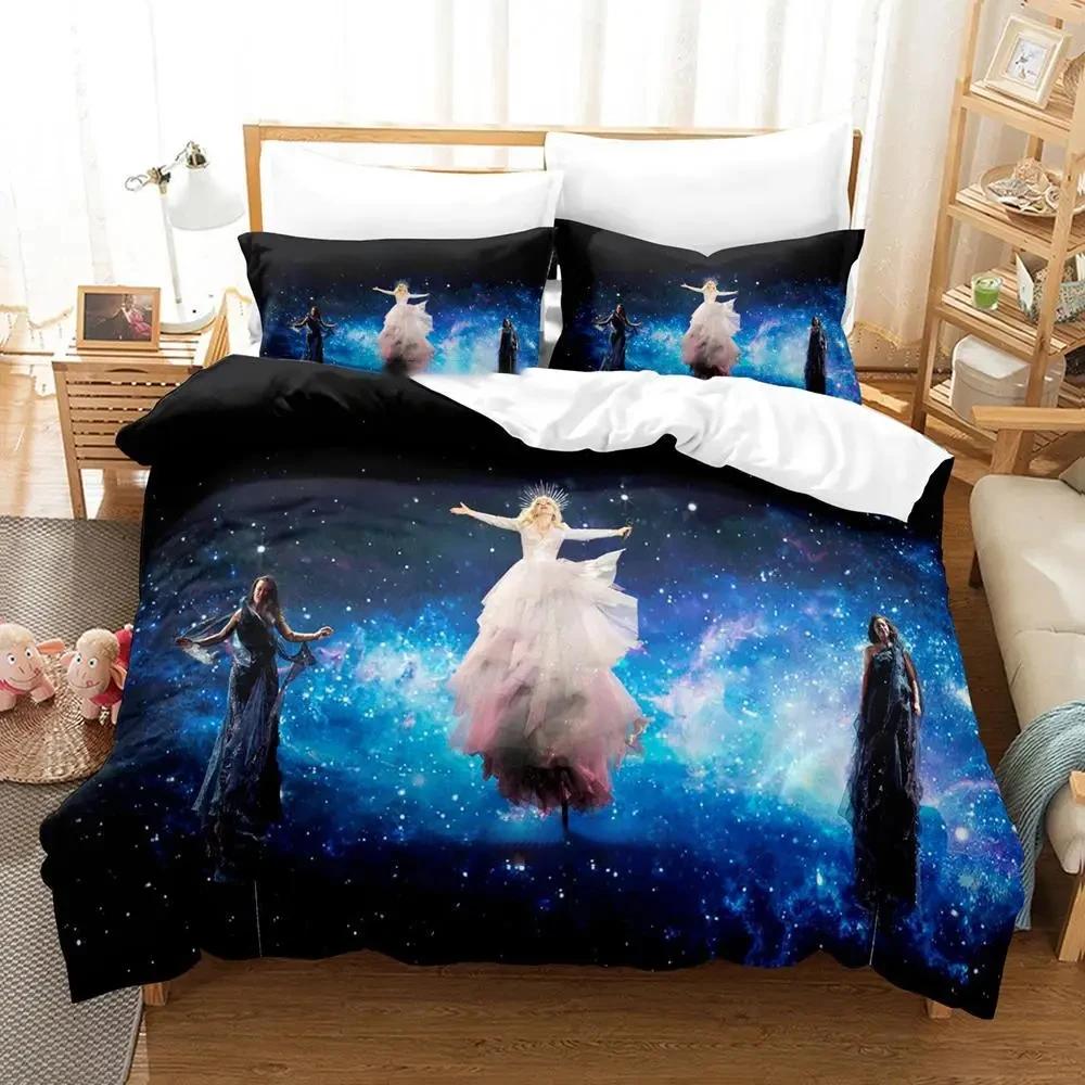 3 Pieces Adult Boys Bedroom Bedding Set Cartoon Anime Hip Hop Style Duvet Cover Set 2024 Quilt Cover Pillowcase