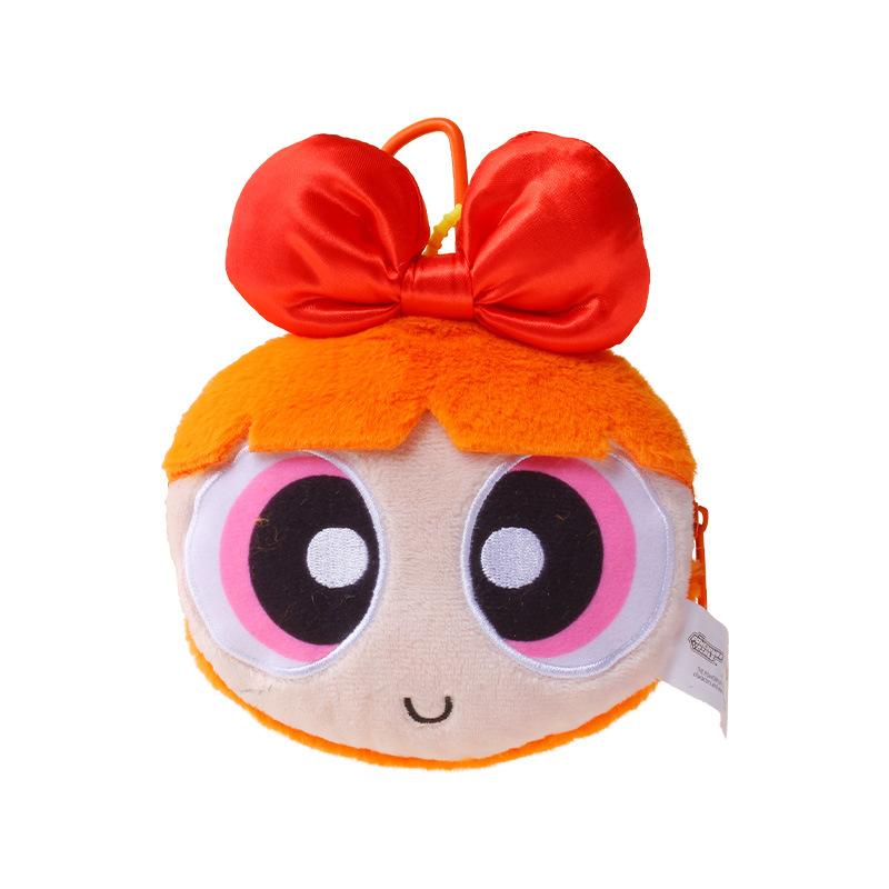 

The Powerpuff Girls Season Blossom Buttercup Bubbles Plush Bag Cartoon Children Style A