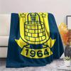 Brøndby IF  Print Flannel Blanket, High quality Comfortable for All Seasons, Home Decor, Warmth and Comfort