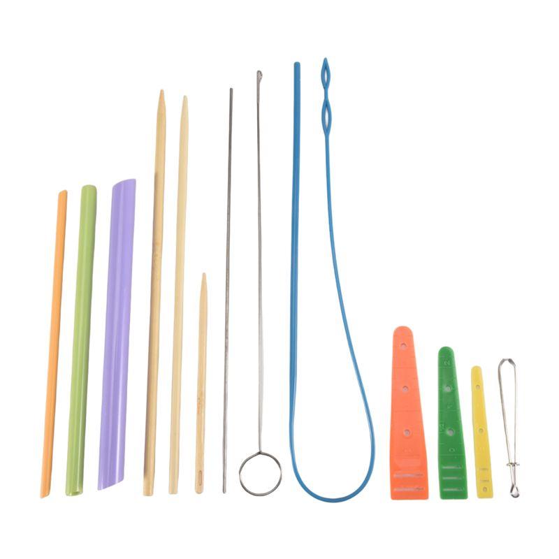 

AEE2-Fabric Tube Turning And Threading Tool Set Includes Drawstring Threader,Drawstring Threader Tool Set Sewing Loop Kit