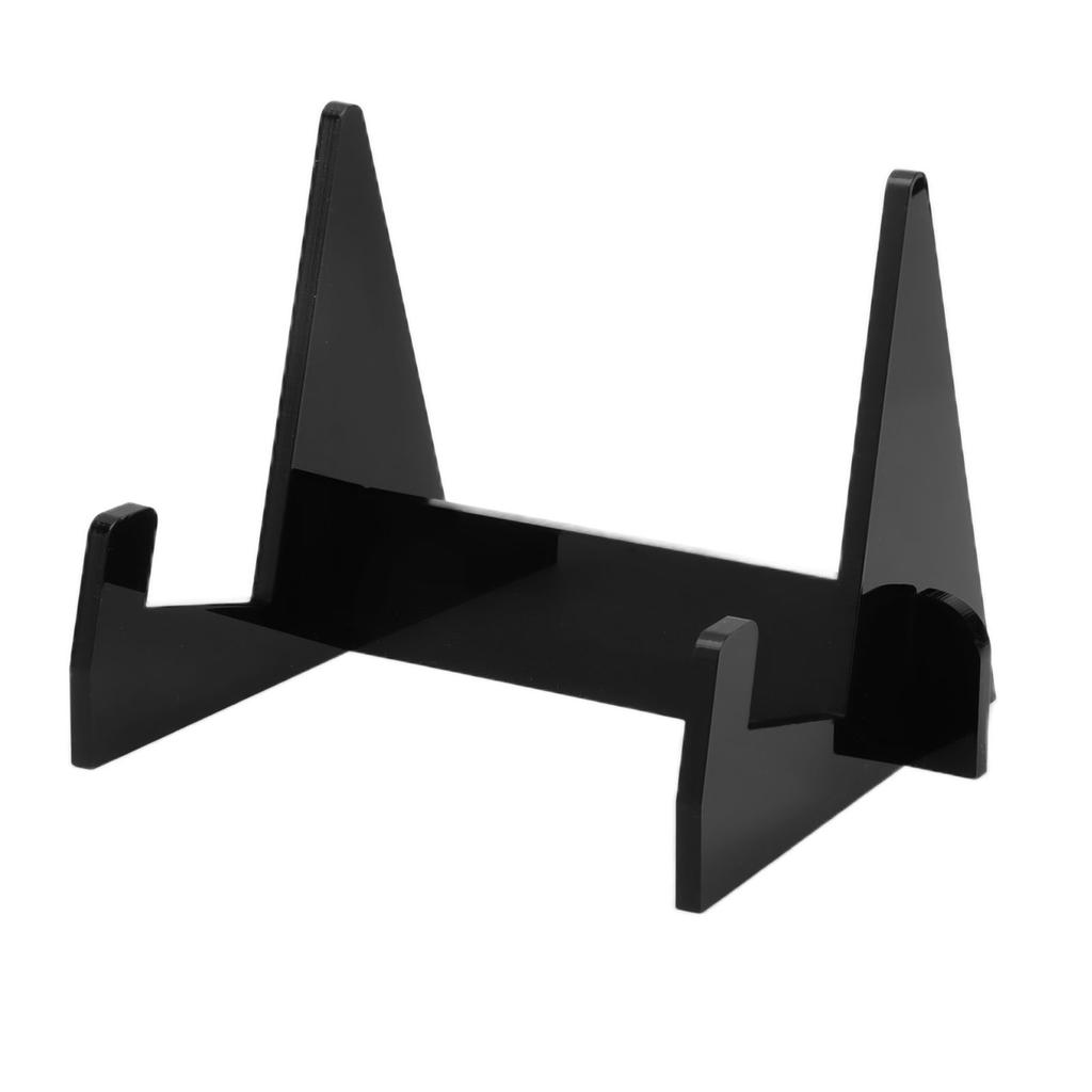 Acrylic Book Display Stand Book Holder Bookrack Bookshelf Office Bookcase for Kitchen HomeBlack