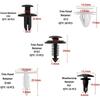 425x Plastic Mixed Car Body Retainer Fastener Clip Assortment+6x Removal Tool
