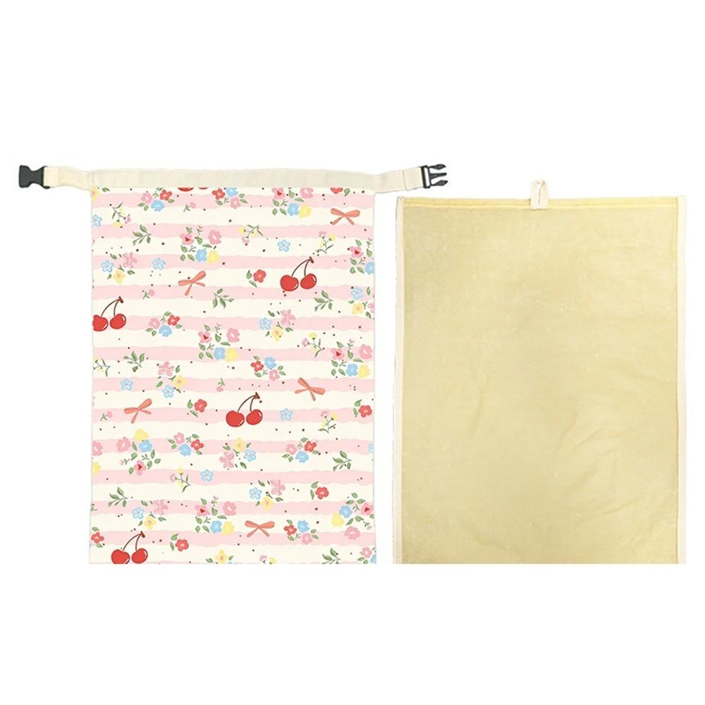 Reusable Beeswax Bread Bags Beeswax Coated Organic Linen Sourdough Bread Bags Freshness Preservation Large Capacity