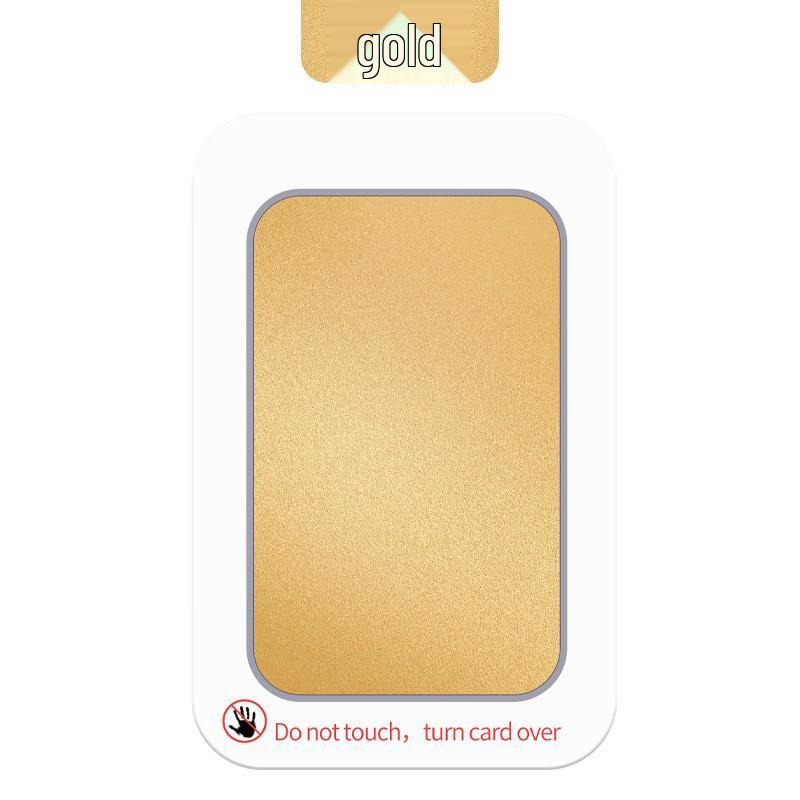 

Inkless Baby Hand & Footprint Pad - Anti-Cross Infection, Non-Stick Small золотий