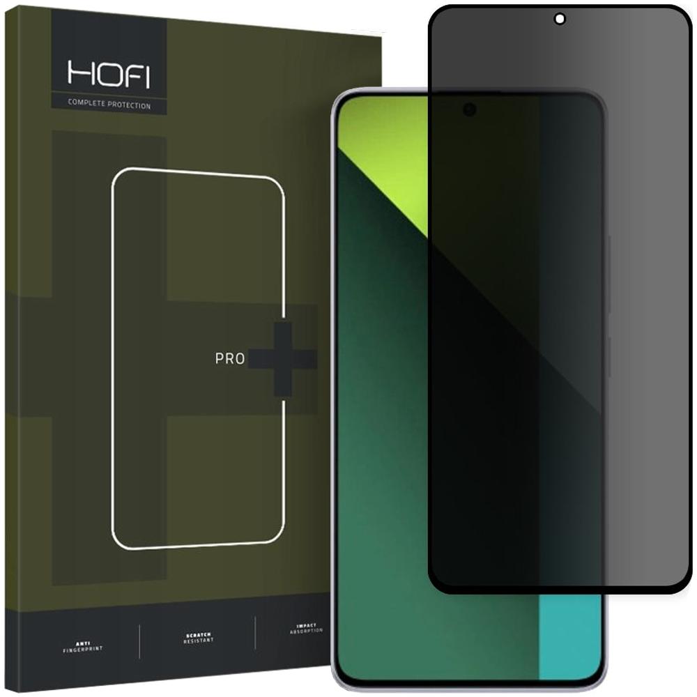 Vidro de privacidade Hofi Anti Spy Glass Pro+ Xiaomi Redmi Note 13 5G / 13 Pro 4G / 5G Privacidade
