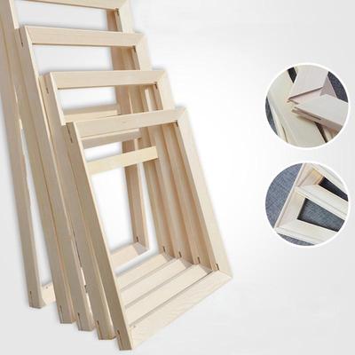 Minimalist Wooden Frame for DIY, Oil, and Diamond Paintings