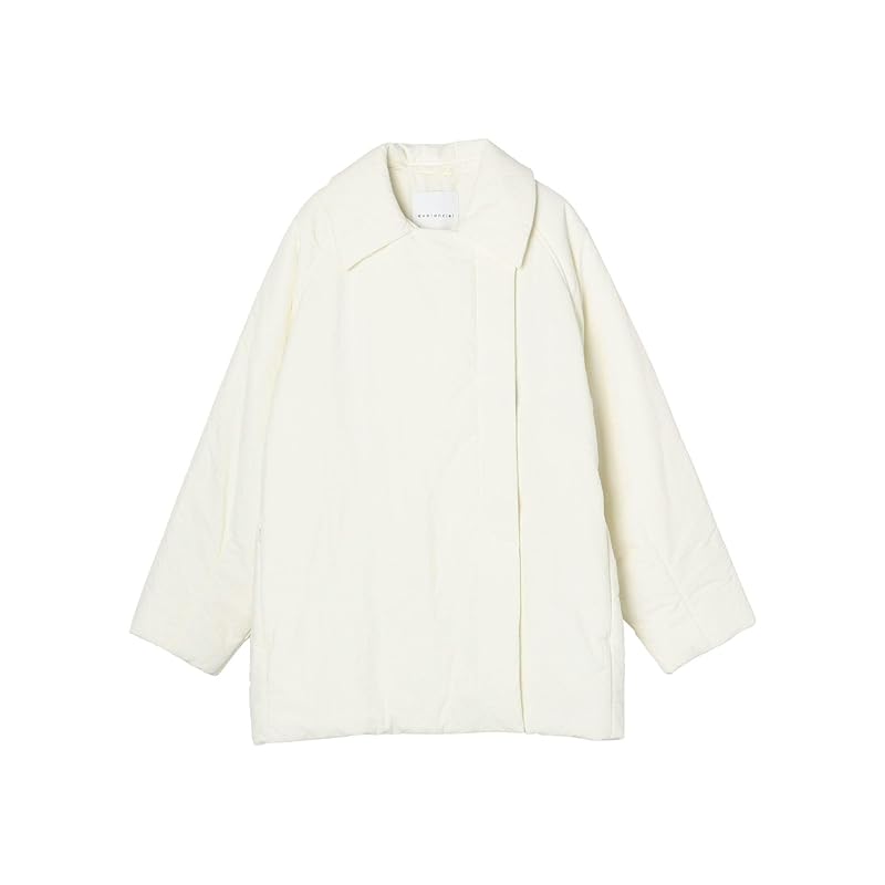 

[Caranciel] jacket Filling tailored middle coat 0 614150022 off white ONE SIZE