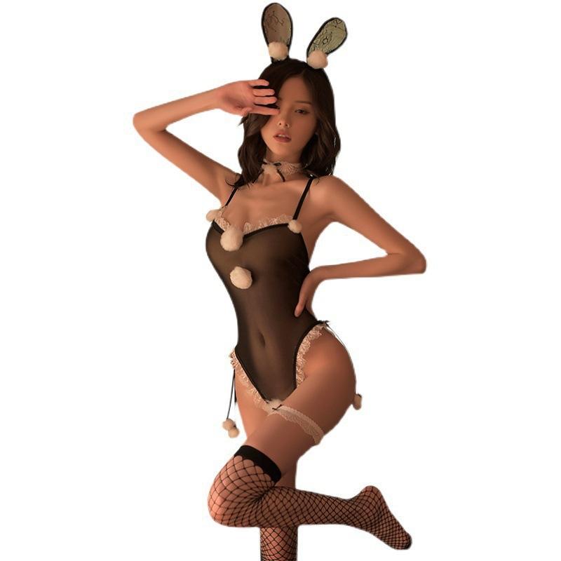 Sex lingerie sexy pajamas pure desire uniform seduction bunny cosplay cute free open file