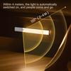 LED Bar Lights Ultra Thin Cabinet Light Motion Sensor Night Light  Rechargeable Wardrobe Cabinet Lights for Kitchen Bedroom
