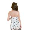 1011 new sexy four-piece suspender + shorts + hanging skirt + robe love set pure desire style loungewear
