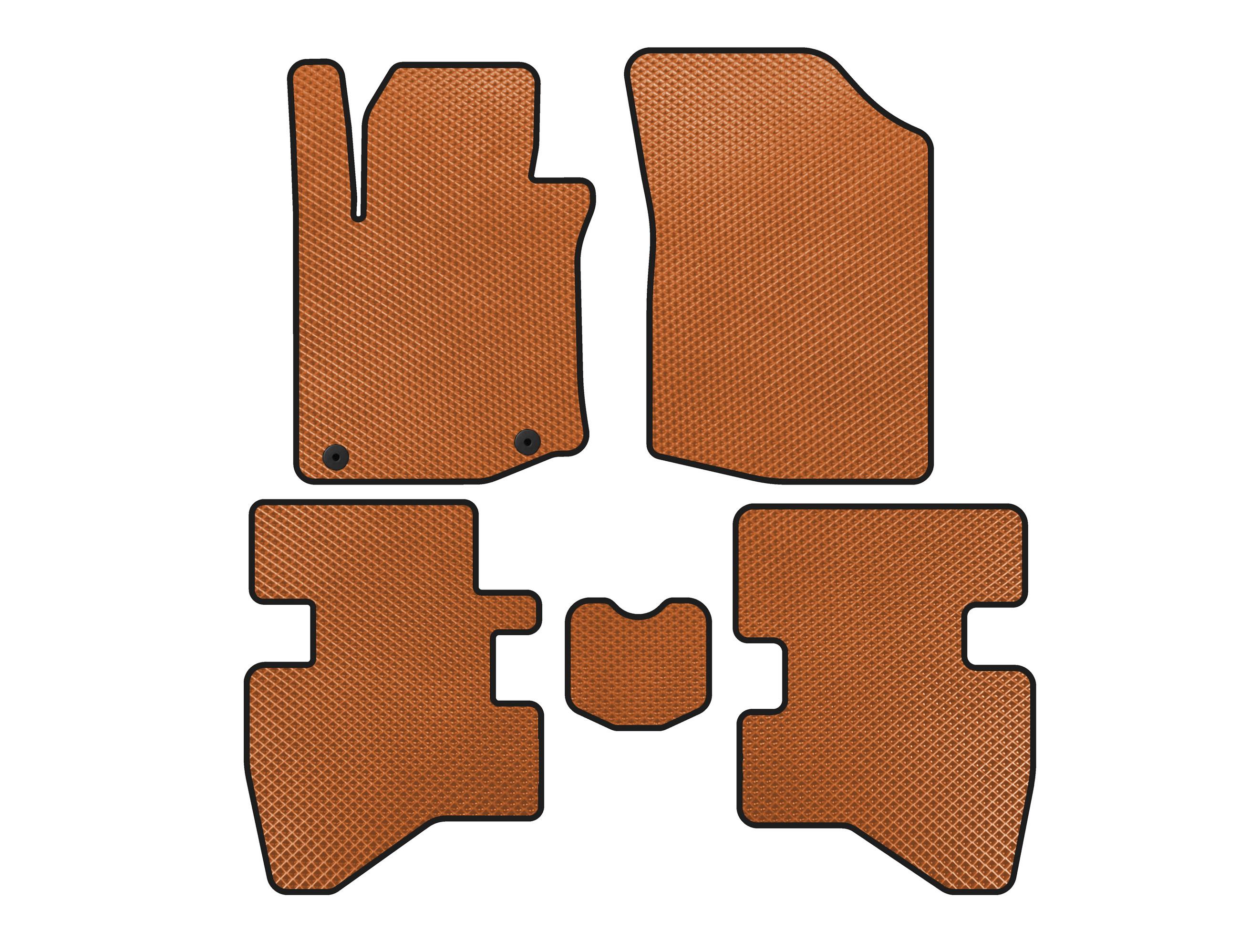 

EVA mats (HB, Orange) for Citroen C-1 2005-2014