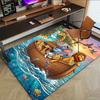 1PC Boat Animal Non-Slip Floor Carpet Compatible for Office&Living Room&Bedroom&Dining Room - Soft & Pattern, Vibrant Colors-H0352