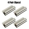 1-10 Pair Magnetic Curtain Clips Nail Free Blackout Closure Clips Keep Curtain Closed Prevent Light Leaking for Bedroom Office