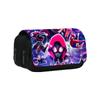 Spiderman Cartoon Style Nylon Pencil Organizer With Multiple Compartments For School Supplies
