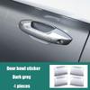 Für BYD Sealion 6 Seal U Song Plus DM-i EV 2024 Original-Autofarbe Türschalen-Schutzaufkleber Dekorativer Rahmen Außenbereich