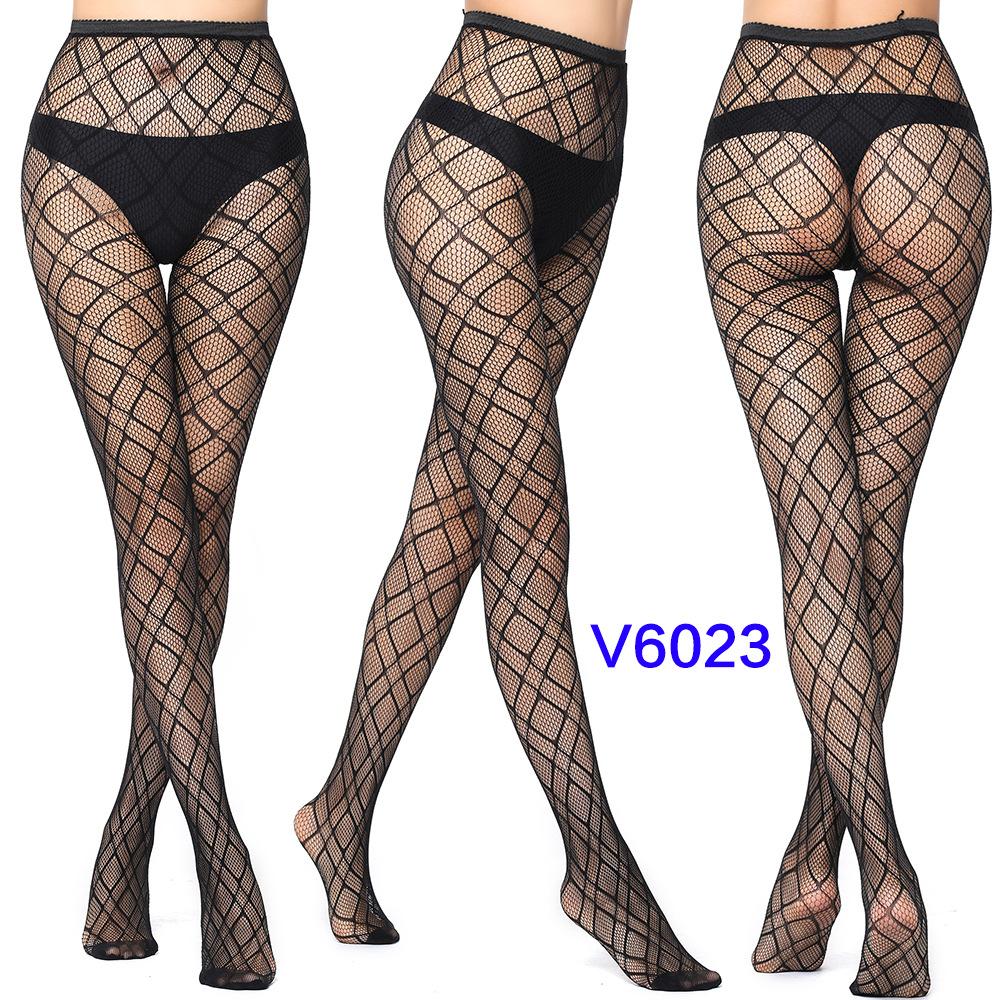 Sexy Black Stockings Large Size Seduction Ins Bow Hollow Fishnet Socks Bottom Socks Oversized Mesh Socks