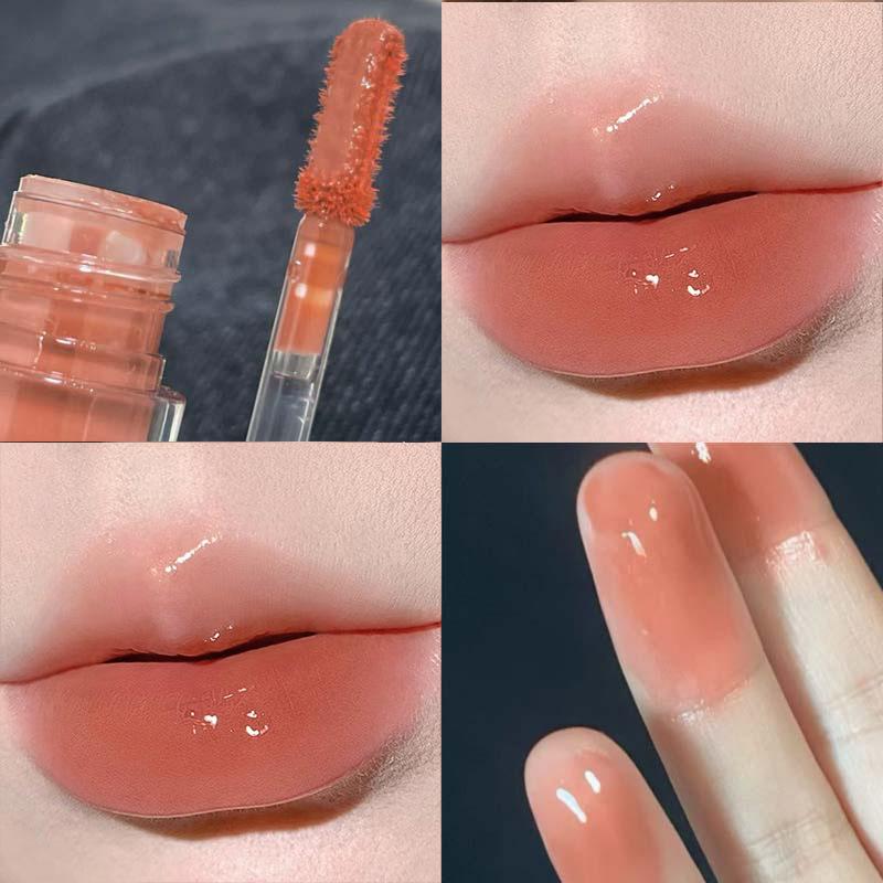 Moisturizing Mirror Glaze Lip Gloss Hydrating Water Glow Lip Makeup For Women