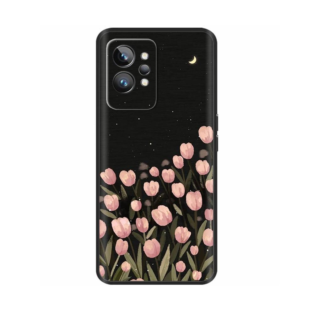 For Realme GT2 Pro Case Fashion Soft TPU Painted Matte Silicone Back Phone Cover For Oppo Realme GT 2 Pro Cases For Realme GT2
