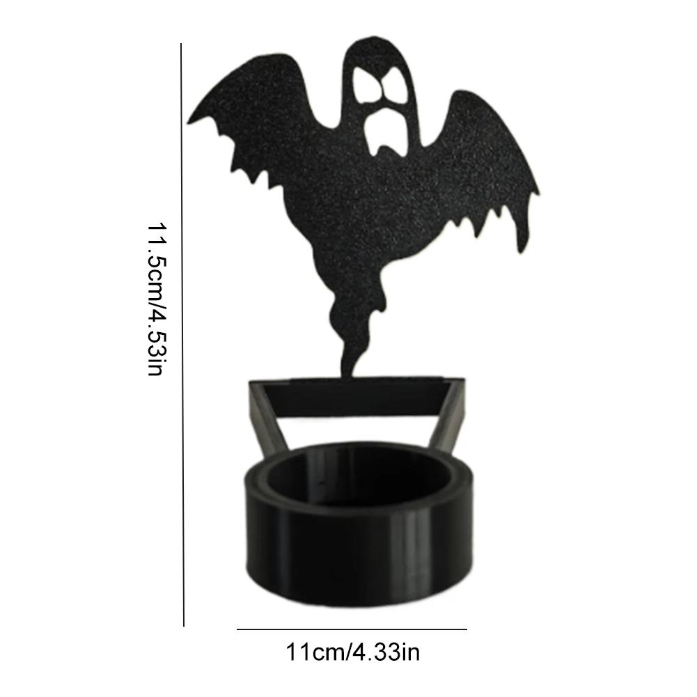 Funny Candle Holder Table Decoration Innovative Halloween Projection Candle Stand For Bedroom Home Decor Shaow-Candle Ornament