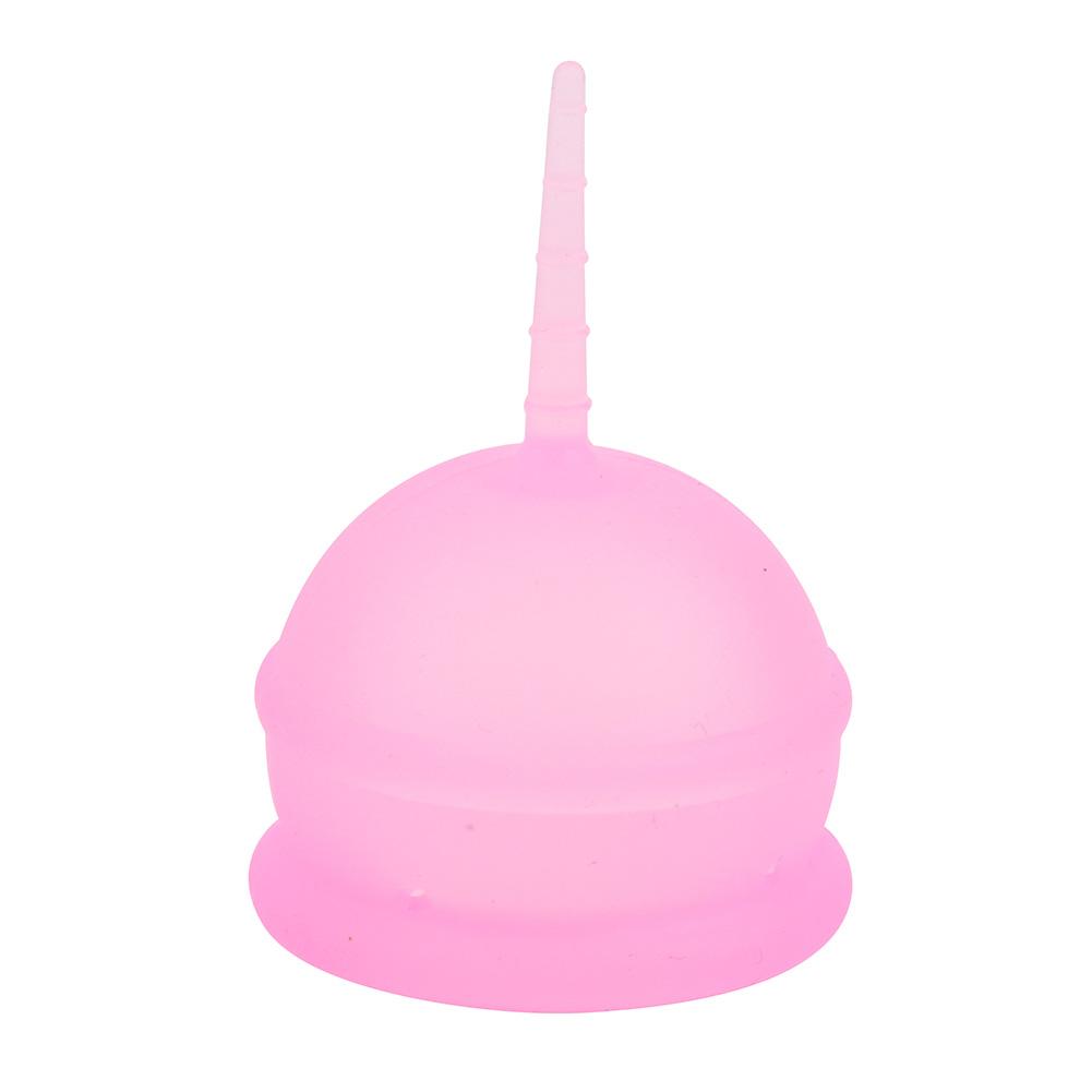 Silikon Menstruationstasse Feminine Hygiene Lady Verhindert Seitenleckage Periodensammler Vaginalpflege