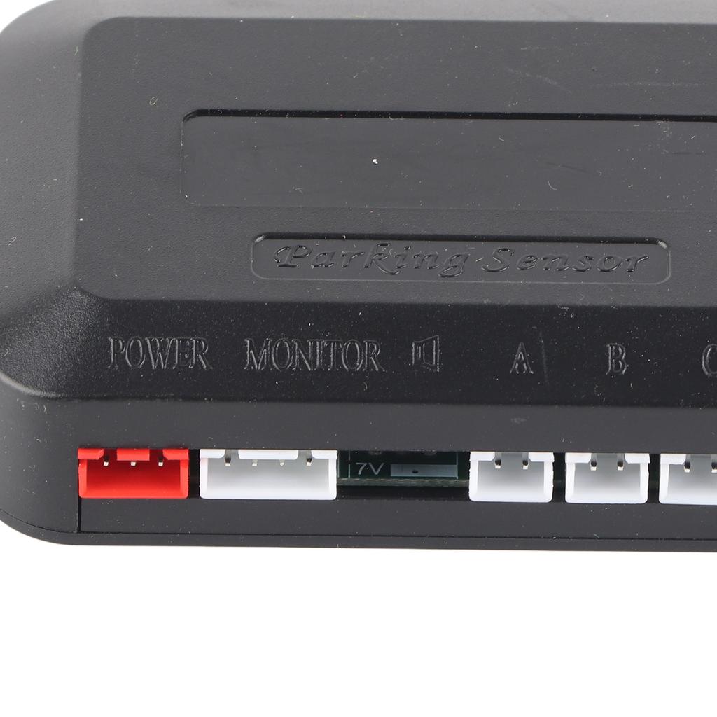 Car Parking Sensor Kit Reverse Backup Radar System with 4 Probes LED Display Buzzer Beep Alarm
