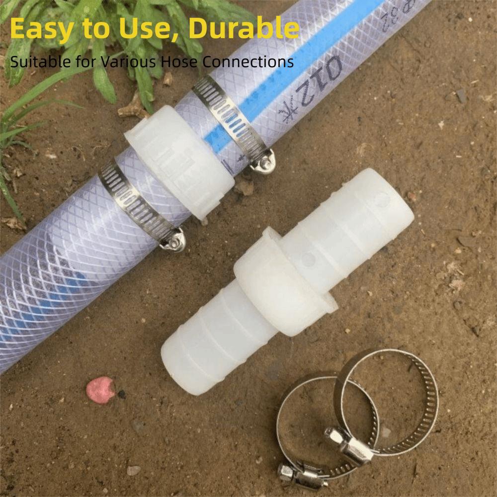 Garden Water Adaptor Hose Coupling Joint Fitting Plastic Quick Connector Watering System