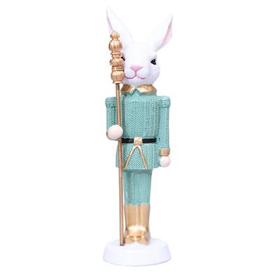 Easter Bunny Resin Rabbit Sculpture Spring Easter Holiday Table Centerpiece Bunny Decoration Gifts To Family And Friends