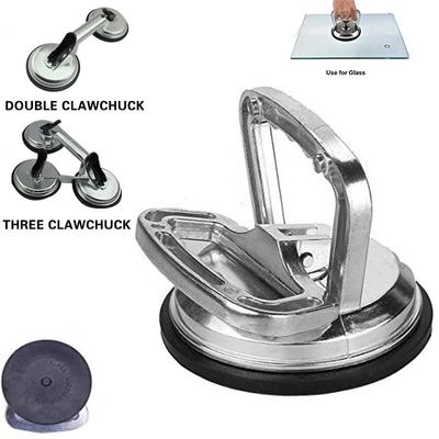 Aluminum Alloy Suction Cup for Glass Floor Tile Brick Suction Cup Puller Handle Lifter Panel Carrier Heavy Duty Glass Lifting