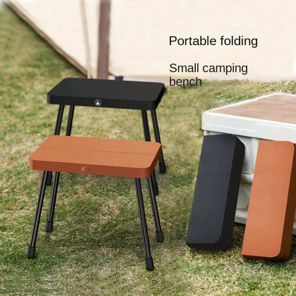 Strong Load-bearing Folding Chair Wear-resistant Small Bench Foldable Stool Hiking