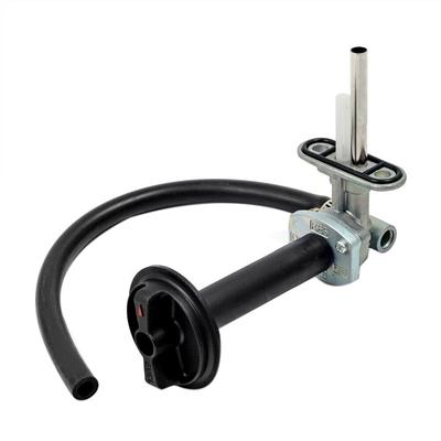 Interruptor y palanca de válvula de llave de purga de tanque de combustible para Yamaha Kodiak YFM400FA YFM450FA 4X4